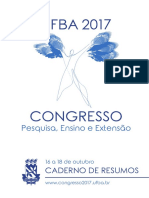 Congresso Ufba Caderno Resumos 2017
