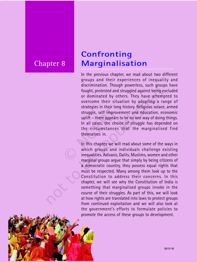 8.confronting Marginalism PDF | PDF | Dalit | Caste
