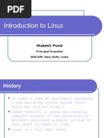 1 Introduction To Linux