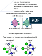 Isomerism and Nomenclature