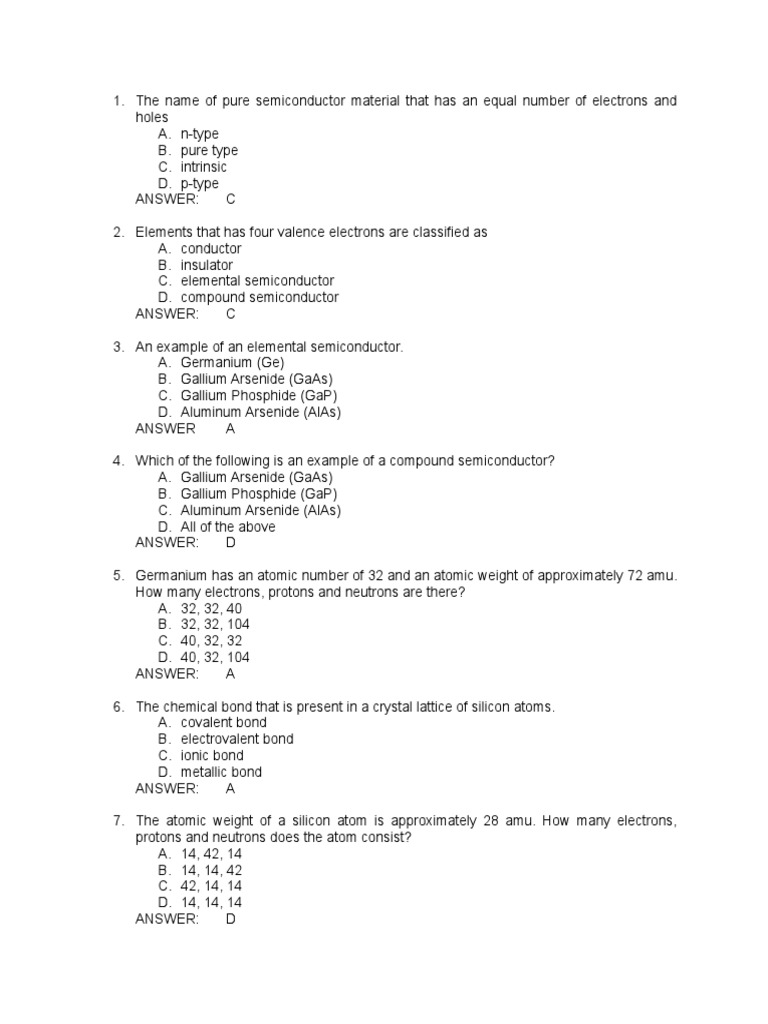 Test 3 | PDF | Science & Mathematics
