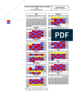 Rotation Calendar 2017-2018