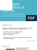 Respuesta Metabólica Al Trauma