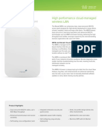 High-Performance Dual-Radio Cloud-Managed Wireless Access Point