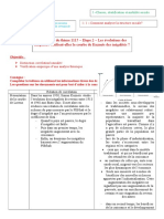 Correction Du Thème 1115 - Etape 2 - Les Évolutions Des Inégalités Vérifient-Elles La Courbe de Kuznets Des Inégalités