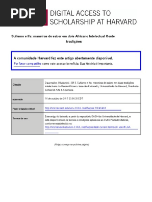 Ogunnaike Dissertation 15 En Pt Pdf Sufismo Tawhid