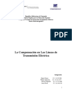 La Compensacion en Las Lineas de Transmision Electrica