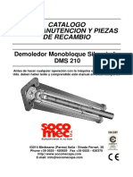 Catalogo Martillo Dms 210