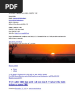 Oct 19 2017 I Talked To Kevin White at 506 547 1362