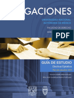 Derecho - Obligaciones - UNAM PDF