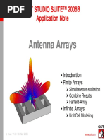 CST Antennaarray