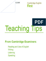 FCE TEACHING TIPS.pdf