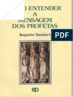 COMO ENTENDER A MENSAGEM DOS PROFETAS - Augusto Seubert PDF