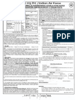 Notification Indian Air Force Supdt Store Keeper Posts