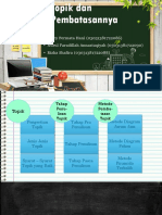 Topik Dan Pembatasannya