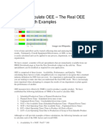 How To Calculate OEE PDF