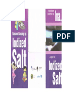Iodized Salt Pamplet