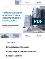 Tipos de Concreto Adecuado Para Construccion de Vivienda