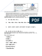 Evaluacion de Matemática INTERNAS