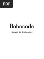 Robocode-Manual-de-Instruções