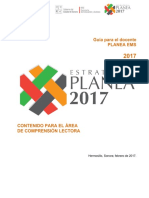 Planea2017 Guia Del Docente Comprension Lectora