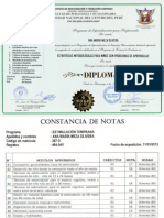 Certificado 2012