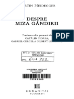 Martin Heidegger - Despre miza gandirii.pdf