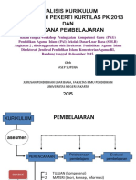 Analisis KURIKULUM DAN Silabus