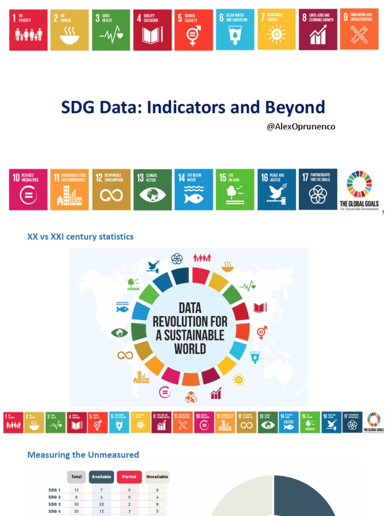 SDG Indicators: Measuring Global Progress | PDF | Statistics | Business