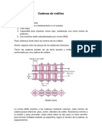 Cadenas de Rodillos