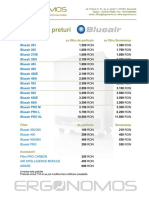 Blueair Air Purifier Price List in Romania
