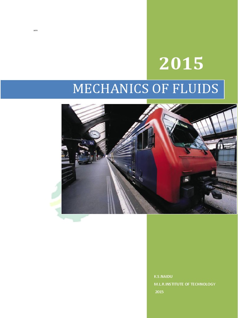 Mechanics of Fluids Overview | PDF | Fluid Dynamics | Buoyancy