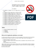 Ley Antitabaco - Wikipedia, La Enciclopedia Libre PDF