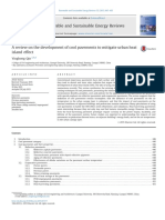 A Review On The Development of Cool Pavements To Mitigate Urban Heat Island Effect