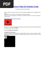 Download Come Scaricare Video Da Youtube Gratis by Giovanni Farotto SN36207891 doc pdf