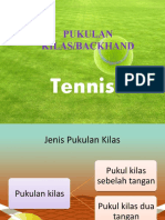 Pukulan Kilas/Backhand Tenis
