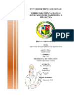 Algebra Lineal Aplicada A La Ingenieria Civil