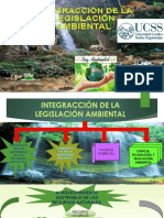 Integracción de La Legislación Ambiental