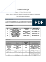 Shubhadra Paudyal CV