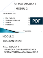 Modul 2 Matematika 1