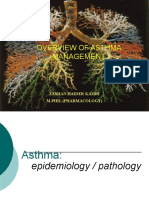 Overview of Asthma Management: Zeshan Haider Kazmi M.Phil (Pharmacology)