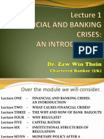 Lecture 1 Financial and Banking Crises an Introduction 2017