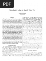 Water Indices for Water Uses