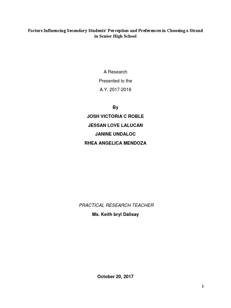 Final Thesis Paper | PDF | Survey Methodology | Questionnaire