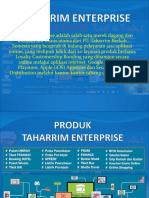 Marketing Taharrim Enterprise