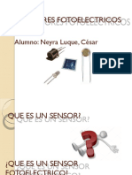 Sensores Fotoelectricos - Neyra Luque Cesar