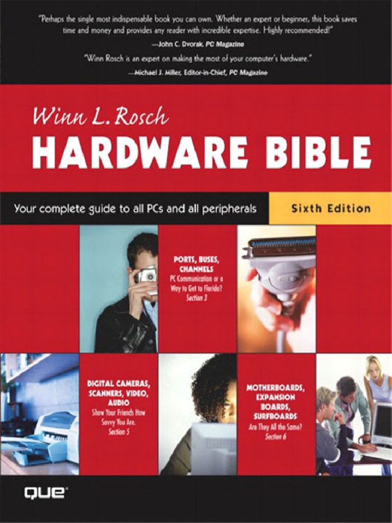 5 Bible Hardware Winn L Rosch 6th Edition Image Scanner Images, Photos, Reviews