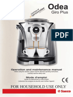 For Household Use Only: SP Resso Tec