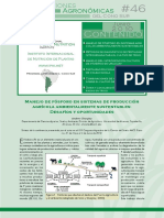 Fosforo Suelo Sharpley, 2010 PDF