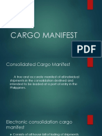 Cargo Manifest